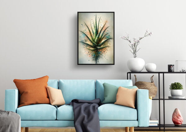 oil whimsical home plants aloe veraaloe barbadensis living room