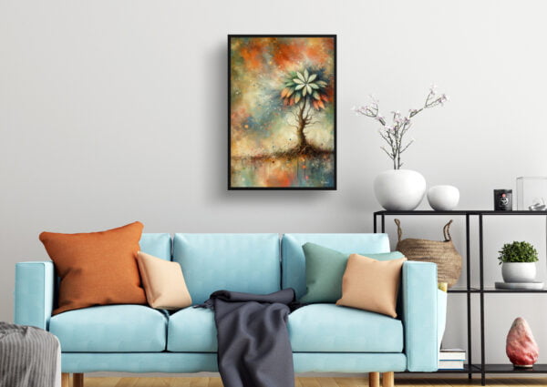 oil whimsical home plants moon cactusgymnocalycium mihanovichii living room