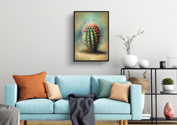 oil whimsical home plants peanut cactusechinopsis chamaecereus living room