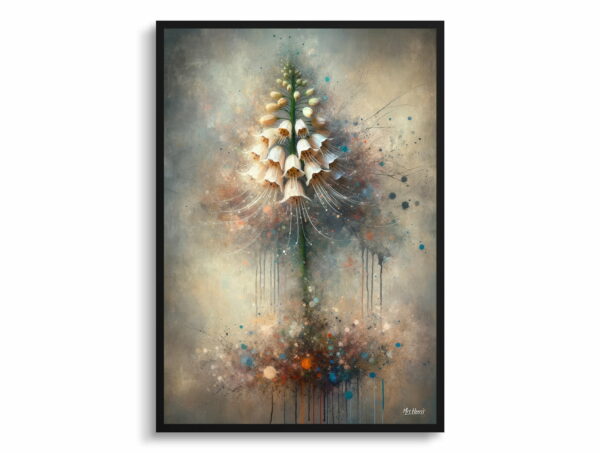 oil whimsical flowers summer snowflakeleucojum aestivum front view 1