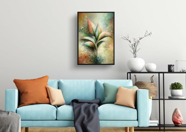 oil whimsical home plants dumb cane plantdieffenbachia living room 1