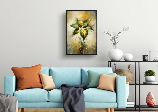 oil whimsical home plants golden pothosepipremnum aureum living room 1