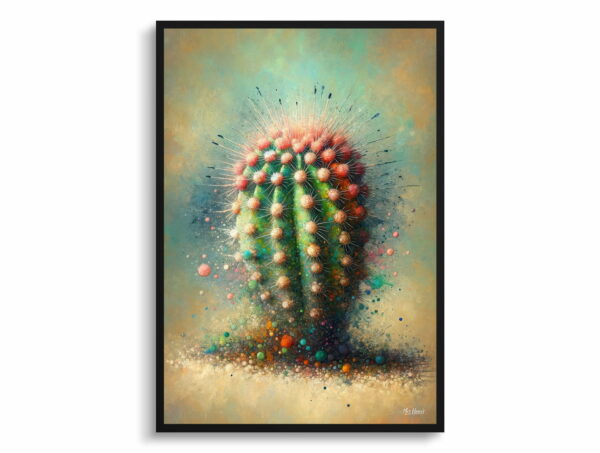 oil whimsical home plants peanut cactusechinopsis chamaecereus front view 1