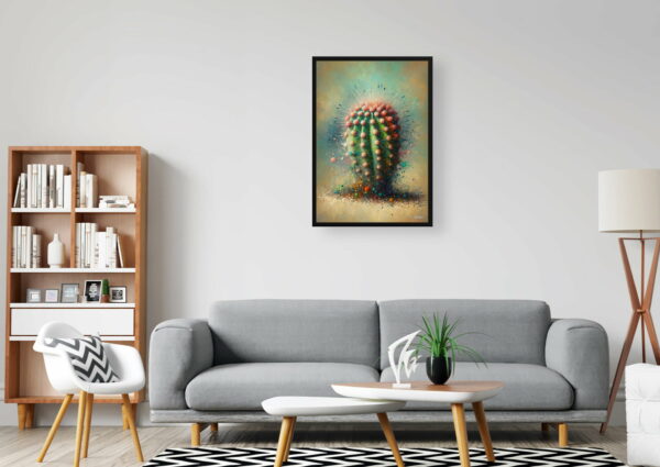 oil whimsical home plants peanut cactusechinopsis chamaecereus office 1